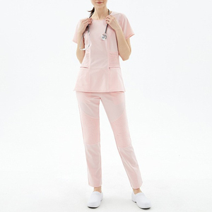 Uniformes de hospital al por mayor uniformes médicos de enfermera de manga corta traje de mujer uniformes de uniforme conjuntos con tamaño profesional - Product Image 1