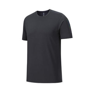 2023 camisetas para correr con logotipo personalizado para hombre, ropa de calle en blanco de algodón 100% de alta calidad, Top deportivo con cuello redondo, informal - Product Image 3