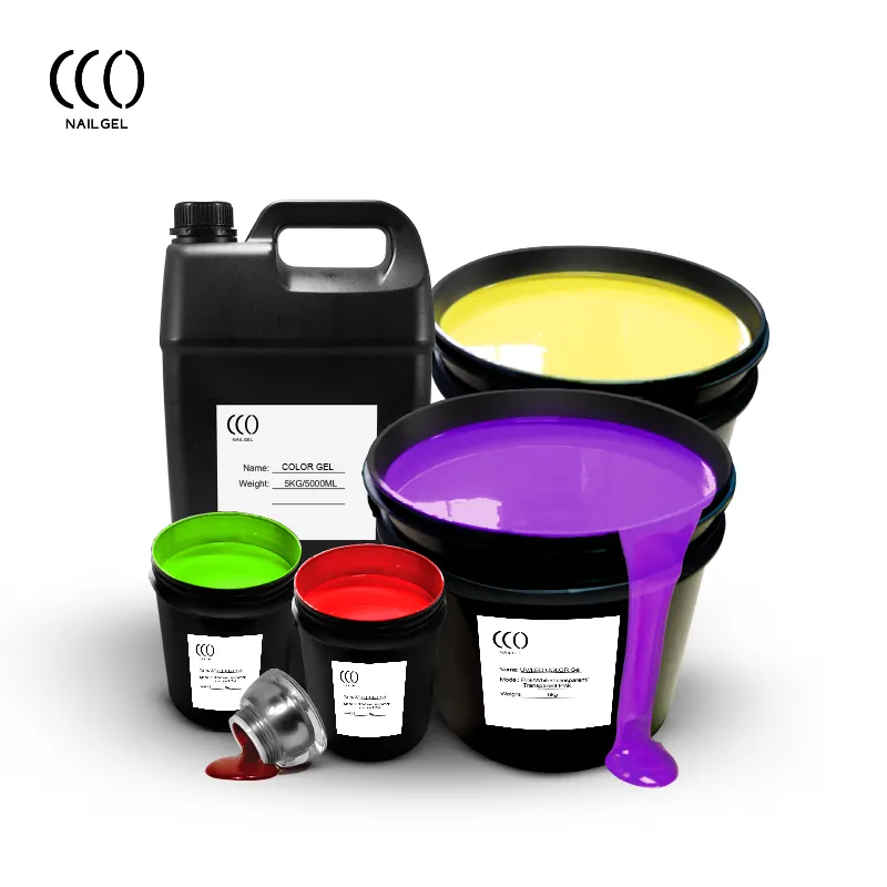 CCO nail factory nail polish galon multiple colors gel polish paints beauty supplier