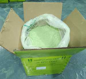 TMT Green FBE Powder Coating Fusion Polvo epoxi unido para barras de refuerzo y protección de acero estructural - Product Image 2