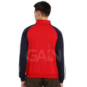 Smart Cotton Blended Hoodies Hombres Outdoor Active Lifestyle Low Moq Zipper Hoodies para adultos - Product Image 4