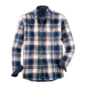 Camisa de Franela Exclusiva de Primera Calidad para Hombre, Nueva Moda, Casual, Manga Larga, Venta al por Mayor, OEM, 100% Algodón, Calidad de Exportación - Product Image 3