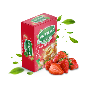 Échantillon gratuit de jus de fruits boisson instantanée miel gingembre poudre de thé aromatisé sachets de thé instantané bulle emballage de mélange pour boisson en poudre - Product Image 6