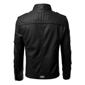 2023 dernière conception sur mesure de haute qualité en cuir hiver coupe-vent vêtements de sport moto vestes à vendre - Product Image 6