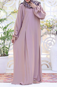 Abaya islamique pour femmes, printemps, anti-UV, respirante, haute qualité, tailles personnalisées OEM, vente en gros, robe musulmane - Product Image 2