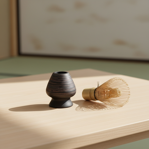 Soporte para Batidor de Matcha de Porcelana Durable de Primera Calidad, Diseño Japonés 3461003, Esmalte Reactivo - Product Image 6