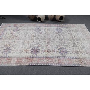 พรมตุรกี ขนาด 4.8x8.5 ฟุต พรมลายดอกไม้สีแดง ทำจากขนสัตว์ - Product Image 3