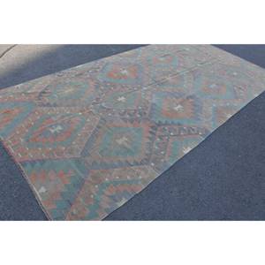 Traditionnel Brun Vert 5.7 X 11.4ft Grande Surface Tapis Turc Motif Abstrait Rectangulaire PP Matériel pour Salon Couloir Chambre - Product Image 2