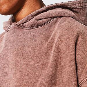 เสื้อฮู้ดดี้ผู้ชายดีไซน์ล่าสุด ล้างสีแบบแอซิด สำหรับฤดูหนาว คุณภาพสูง ผ้าฝ้าย 100% ระบายอากาศได้ดี เป็นมิตรกับสิ่งแวดล้อม สวมใส่สบาย ขายดี ราคาสมเหตุสมผล - Product Image 3