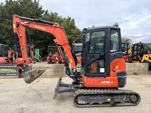 Mini-excavatrice d'occasion Kubota U36-4, excavatrice sur chenilles, mini-excavatrice à vendre en gros - Product Image 4