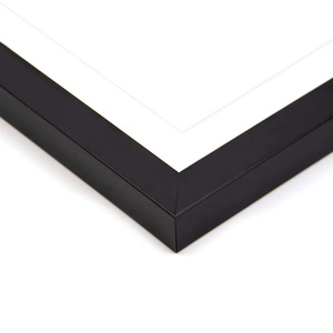 Meilleure vente de cintre moderne en bois de chêne pour affiches cadre photo en bambou décoration d'art mural logo OEM sac laser prix pour l'Inde - Product Image 2