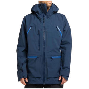 Chaqueta de invierno para hombre más vendida, diseño de snowboard impermeable al por mayor con múltiples bolsillos transpirables de tamaño largo para uso en exteriores - Product Image 4