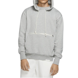 Logo personnalisé 100% coton sweat à capuche pour hommes Design de mode coréen sweats à capuche avec cordon de serrage décontracté et poids lourd avec broderie - Product Image 1
