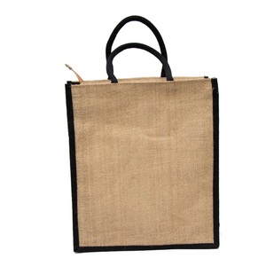 กระเป๋าช้อปปิ้งจากปอกระเจาธรรมชาติ 100% รุ่นใหม่ปี 2026 ออกแบบตามสั่ง เป็นมิตรกับสิ่งแวดล้อม ดีไซน์ใหม่ปี 2022 ส่งออก 100% จากบังกลาเทศ - Product Image 5