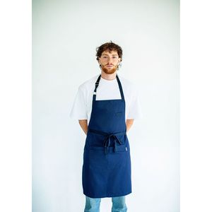 Tablier de cuisine sans manches Cantabrian 2.0 réutilisable en coton et polyester pour restaurants et entreprises alimentaires - Product Image 3