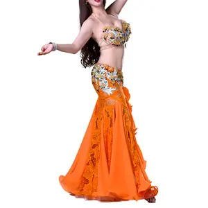 Custom color plus size Breathable One Piece Belly Dancing suit women Tightening Fitness Workout Set Stretch Dancing suit