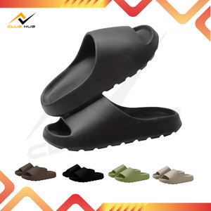Diadema ecológica con cuentas de PVC unisex al por mayor suela gruesa antideslizante verano informal Interior Exterior - Product Image 2