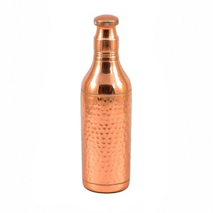 Flawless 100% Pure Handmade Copper <b>1L</b> <b>Water</b> <b>Bottle</b> Leak-Proof Yoga <b>Bottle</b> <b>with</b> Custom Logo for Camping Ambience Lifestyle - Product Image 6