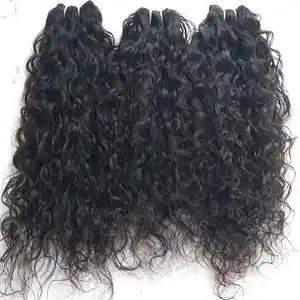 Fornecedor indiano 100% natural extensão de cabelo cabelo duplo afundado para mulheres e meninas com preço barato