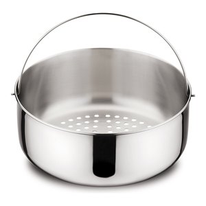 Cesta para cocinar al vapor Inox (22cm) para olla de 7 litros Cromo brillante 010920260407 - Product Image 1