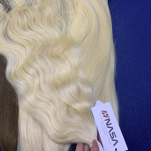 Prix de gros Extensions de cheveux en vrac Cheveux humains vietnamiens Double noyade 100 grammes Couleurs claires 28 pouces - Product Image 1