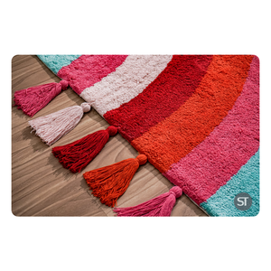 Custom Designed High Cotton Area Rug for Interior Decor with Private Label and Your Logo Custom Manufacturing - Product Image 3