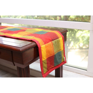 PENTAGON TRADING HOUSE Color Pop Crochet Tablemats <b>Runner</b>-Eco-Friendly Anti-Slip Handmade for Home & Outdoor Use - Product Image 2