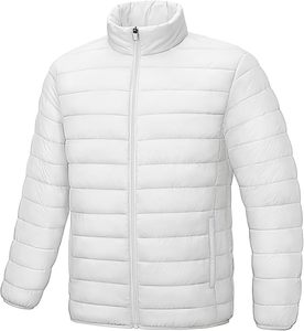 Blouson d'aviateur d'hiver à fermeture éclair et col montant imperméable OEM avec logo personnalisé pour hommes-Design surdimensionné extérieur matelassé - Product Image 4
