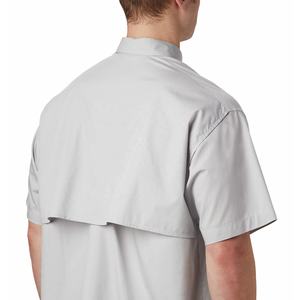 Camisa informal de estilo Safari para hombre de algodón 100%, ropa a granel de otoño, ropa mixta, fardo de manga corta, camisa de gran tamaño para exteriores de Color sólido - Product Image 4