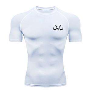 Camisas de calidad Premium de verano 3D impreso gimnasio entrenamiento hombres tendencia Jogging desgaste personalizado muesca superior ligero Rash Guard - Product Image 6