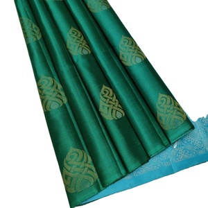 FABZONE Nylon Silk Kanchivaram Pethani <b>Saree</b> for Women Adults Elegant Party Wear in Indian & Pakistani Style In-Stock - Product Image 1