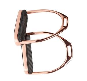 Estribos para montar a caballo con absorción de impactos de aluminio, novedad, ligero, cómodo agarre, fábrica ecuestre, suministro OEM - Product Image 6