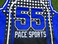 Jersey Basket Musim Panas Ukuran Besar, Anti-Bakteri, Cepat Kering, Bernapas, Desain Cetak Sendiri, Sublimasi, Bolak-Balik