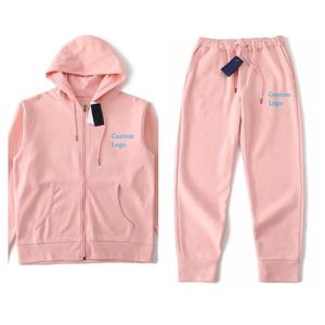 Ensemble de survêtement d'hiver pour homme RAZERS IMPEX avec logo imprimé numérique personnalisé, 100% coton, fermeture à cordon, manches longues - Product Image 2