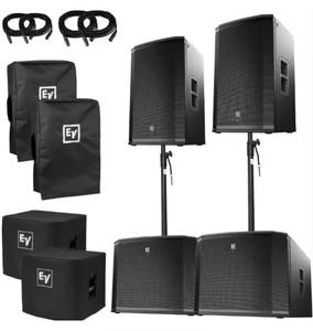 NOUVEAU ETX18SP 1800W Caissons de basses PA amplifiés avec LED RGB - Qualité industrielle Garantie 3 ans - Product Image 3