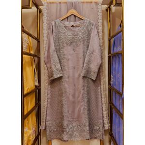 Salwar Kameez pakistanais 3 pièces personnalisable de haute qualité léger confortable à séchage rapide Robe de soirée formelle pour femmes Toutes tailles - Product Image 1