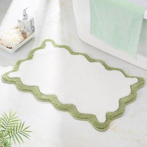 Alfombrilla de baño de algodón de alta calidad de diseño moderno, precio de patrón sólido, alfombrillas de baño para uso en el baño - Product Image 5
