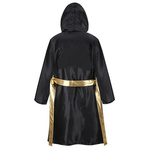 Albornoces de Boxeo Personalizados al por Mayor, Estilo Superior, Artes Marciales, Color, Algodón, Poliéster, Transpirables, para Todas las Estaciones, con Capucha para Hombre, Alta Calidad - Product Image 5