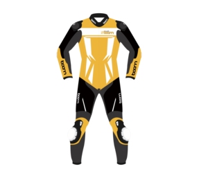 Costume de moto imprimé en cuir véritable de service OEM personnalisable respirant 280g tissu professionnel moto Auto Racing Wear - Product Image 1