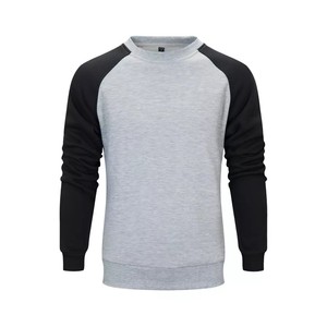 Sudaderas Personalizadas de Cuello Redondo para Hombre, Estampadas y Bordadas en Dos Tonos, Manga Larga, Invierno, 100% Algodón, Secado Rápido, Transpirables, Diseño Sólido - Product Image 4