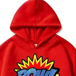 Sweat-shirts en chenille brodés de haute qualité pour hommes, vêtements pour adultes, vente chaude, confortables, prix bas, respirants, sweat-shirts en chenille brodés - Product Image 3