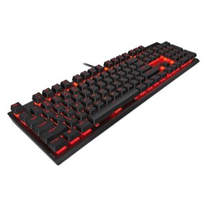 Teclado para computadora K60 Pro Red Light con cable negro CH 910D029 IT - Product Image 3