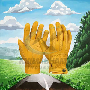 Gants de motocross d'hiver flexibles et durables pour l'extérieur, à doigts entiers, antidérapants, avec fermeture auto-agrippante, fabriqués au Pakistan - Product Image 6