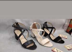 Sandales pour femmes, chaussures décontractées, talons courts de 5 cm, fabriquées en Turquie - Product Image 3