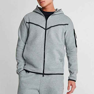 Sweats à capuche zippés d'hiver les plus vendus, 100% coton, GSM personnalisé, écologiques, respirants, légers, style streetwear, vêtements pour hommes - Product Image 1