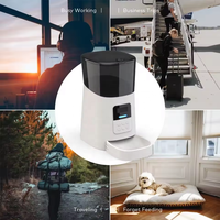 Mangeoire intelligente pour chiens Distributeur automatique de nourriture pour chiens Mangeoire pour chats, mangeoire intelligente pour chats, chiens, lapins et autres animaux de compagnie, capacité de 6L