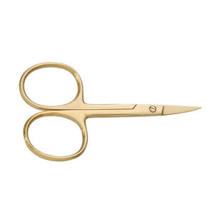 Tijeras Profesionales Curvas de Acero Inoxidable para Cutículas, para Mano Derecha, con Logotipo Personalizado, para Manicura y Cuidado de Uñas - Product Image 3