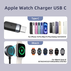 3 В 2, многофункциональный зарядный шнур USB C для зарядного устройства iWatch, кабель для быстрой зарядки 60 Вт для iPhone 16 15, для Galaxy S25/S24/23 - Product Image 5