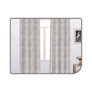Design abstrait de qualité supérieure rideaux décoratifs de fenêtre de maison prêts à l'emploi personnalisés fabricant de gros - Product Image 2