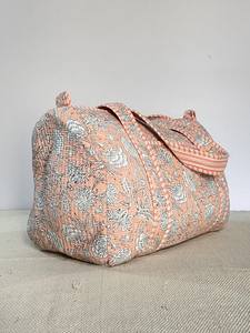 Jaipur Bolsa de viaje acolchada de algodón Colección de bolsas de lona del fabricante - Product Image 3